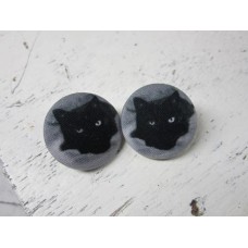 Bottone gatto nero cod. bt29